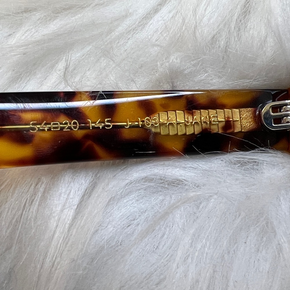 Elisa Johnson Tortoiseshell Square Oversized Eyeg… - image 4